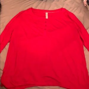 Red Long-sleeve T-Shirt